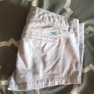 Khaki Hollister Shorts